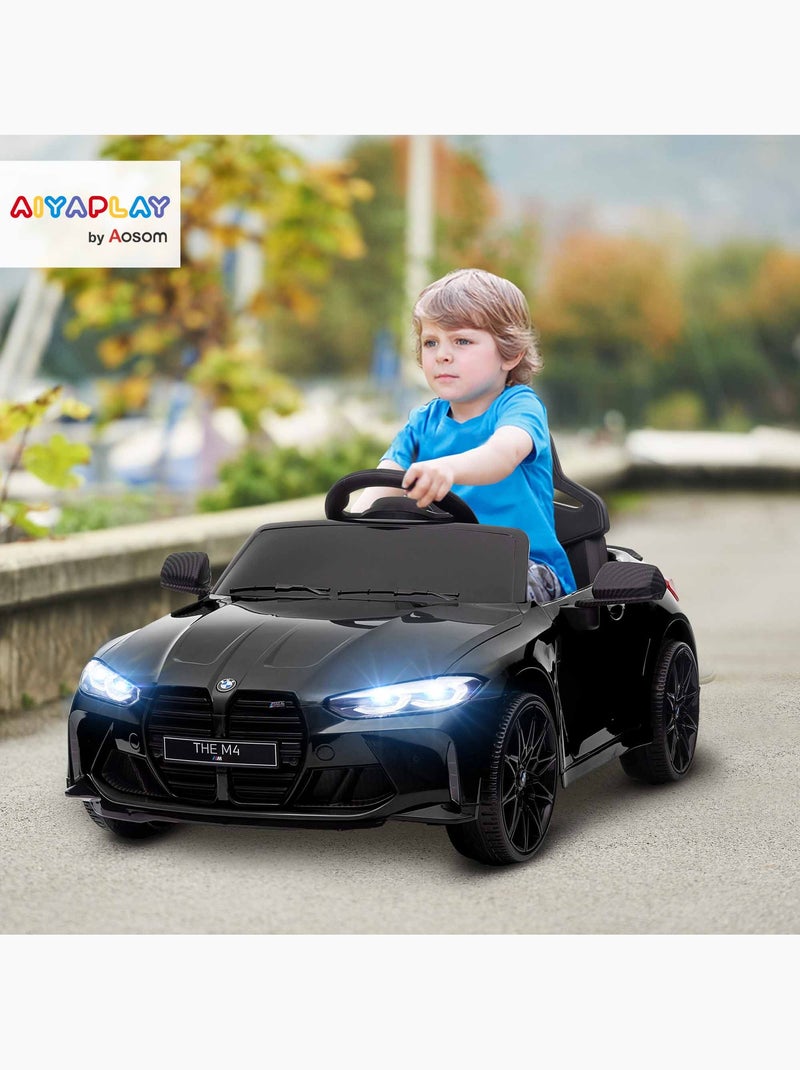 Voiture électrique enfant bmw m4 licence officielle avec télécommande Noir - Kiabi