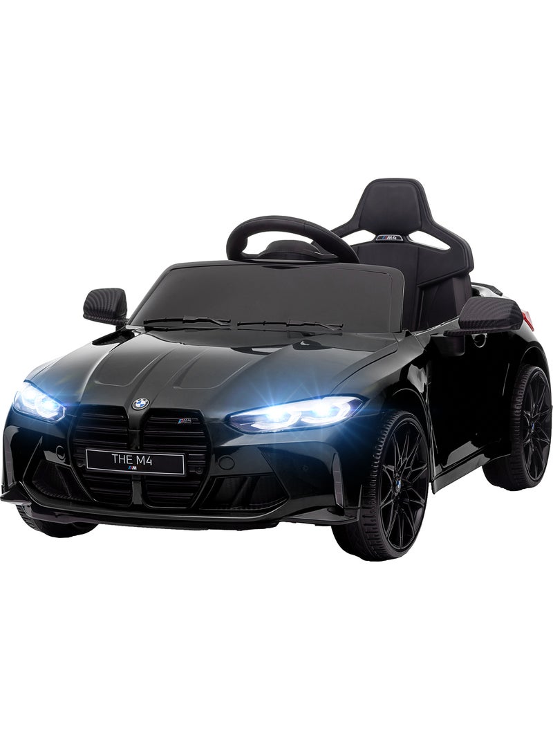 Voiture électrique enfant bmw m4 licence officielle avec télécommande Noir - Kiabi