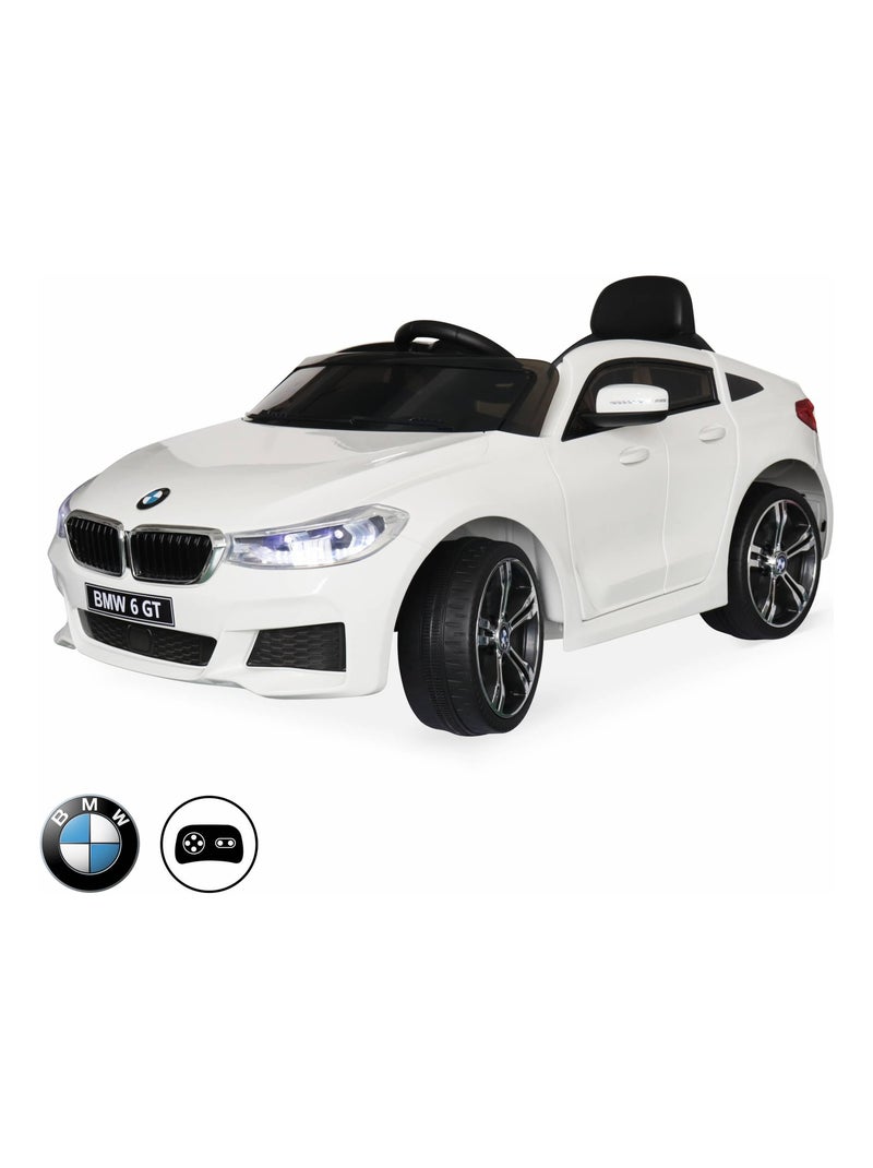 Voiture électrique enfant BMW série 6 GT 12V, 1 place Blanc - Kiabi