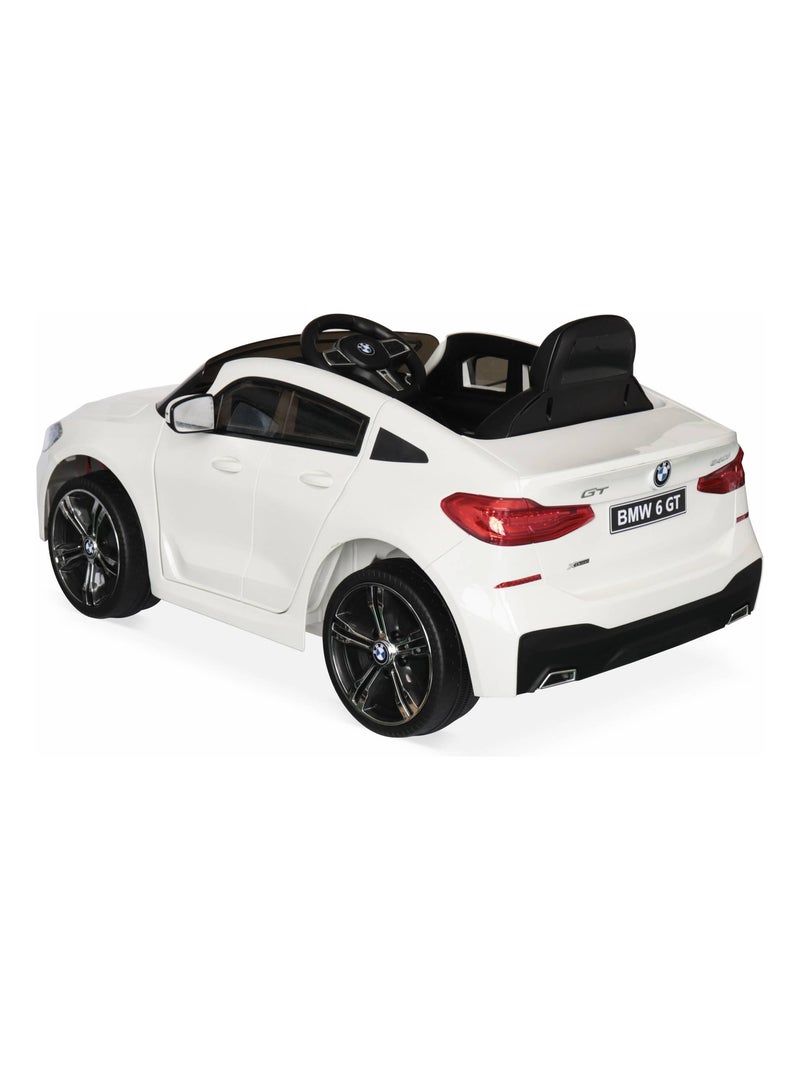 Voiture électrique enfant BMW série 6 GT 12V, 1 place Blanc - Kiabi