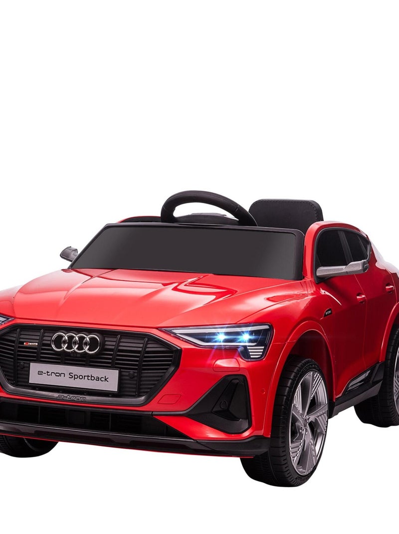 Voiture électrique enfant e-tron Sportback S line avec télécommande Rouge - Kiabi