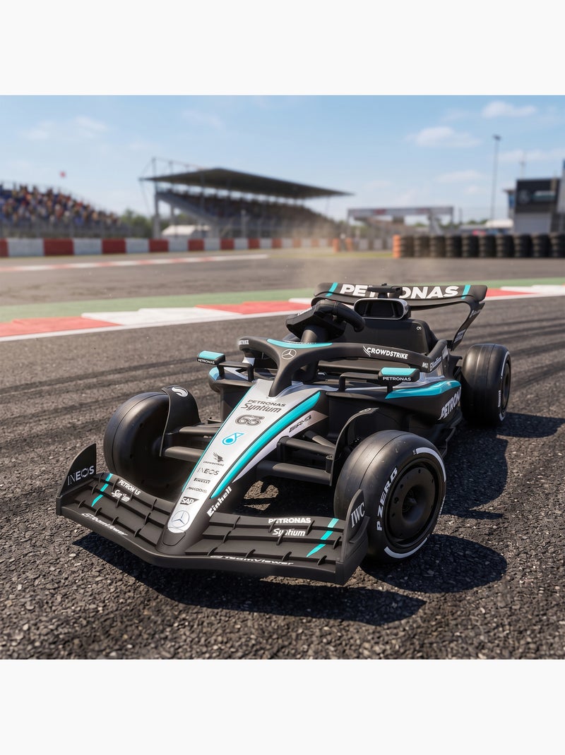 Voiture électrique enfant f1 mercedes amg petronas licence officielle Noir - Kiabi