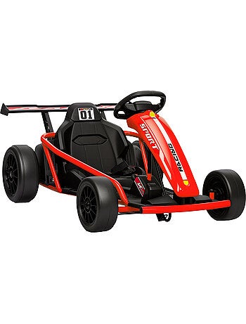 Voiture électrique enfant Formule 1 - 13 Km/h max. - ceinture 2 points