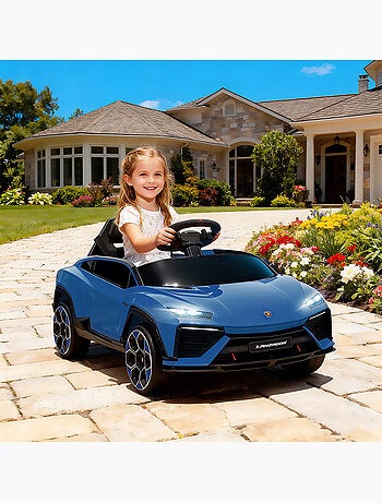 Voiture électrique enfant Lamborghini Lanzador télécommande effets