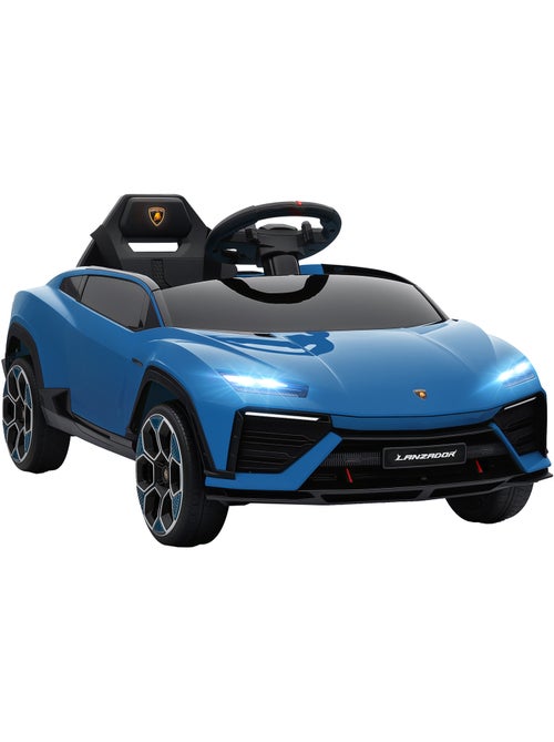 Voiture électrique enfant Lamborghini Lanzador télécommande effets - Kiabi Voiture électrique enfant Lamborghini Lanzador télécommande effets - Kiabi