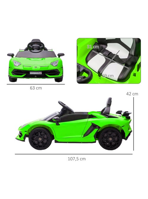 Voiture électrique enfant Lamborghini - Kiabi