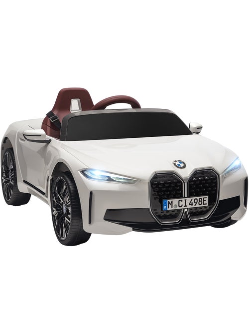 Voiture électrique enfant licence BMW I4 12V 5Km/h max. effets télécommande - Kiabi