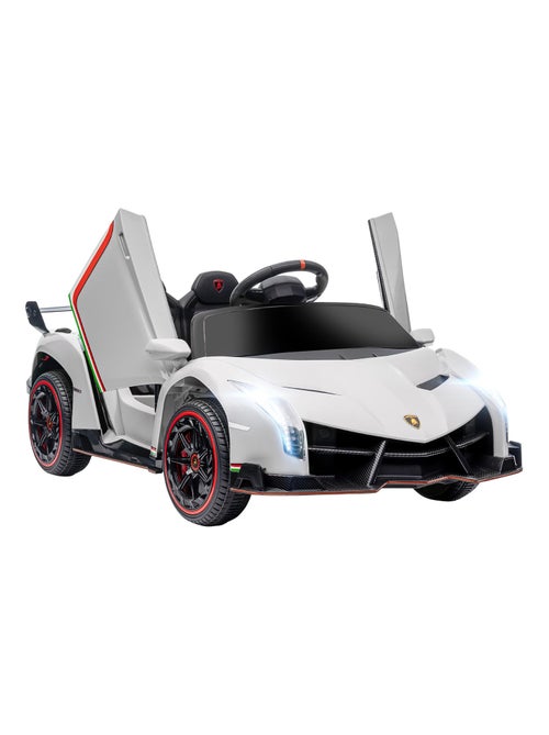 Voiture électrique enfant licence Lamborghini Veneno avec télécommande - Kiabi