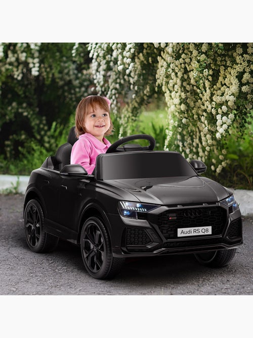 Voiture électrique enfant licence officielle audi rs q8 et télécommande - Kiabi