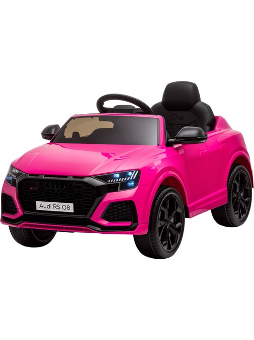 Voiture électrique enfant licence officielle audi rs q8 et télécommande - Kiabi