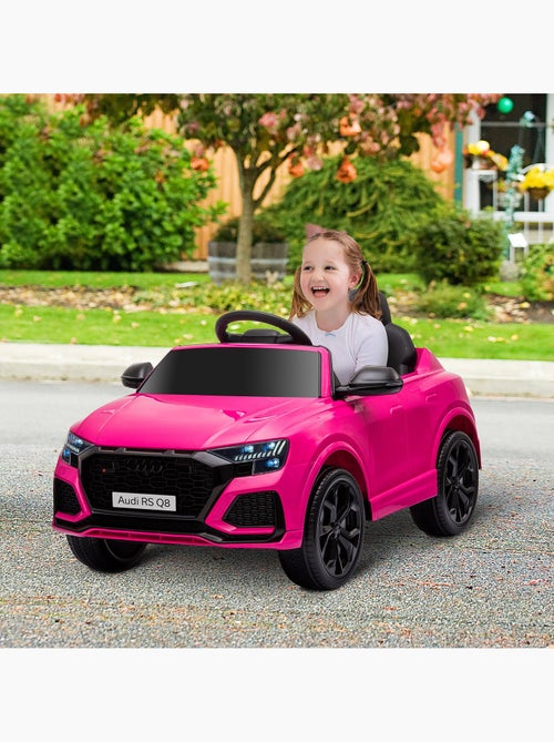 Voiture électrique enfant licence officielle audi rs q8 et télécommande - Kiabi