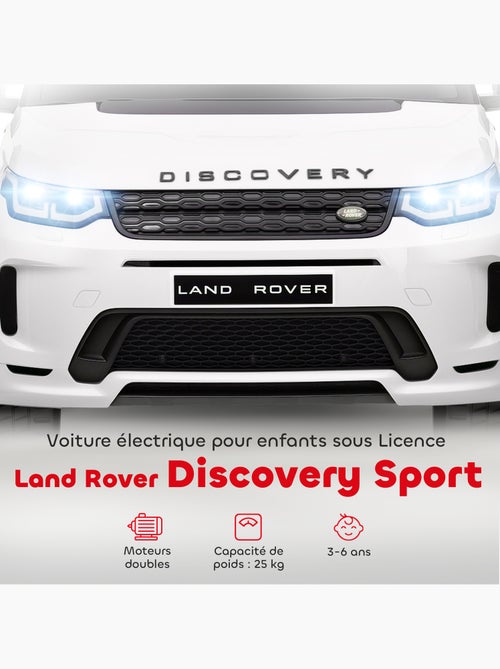Voiture électrique enfant licence officielle land rover discovery sport - Kiabi Voiture électrique enfant licence officielle land rover discovery sport - Kiabi