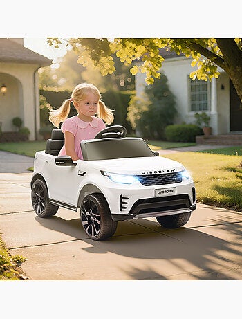 Voiture électrique enfant licence officielle Land Rover Discovery Sport