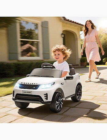 Voiture électrique enfant licence officielle Land Rover Discovery Sport