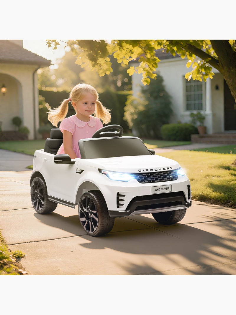 Voiture électrique enfant licence officielle Land Rover Discovery Sport Blanc Blanc - Kiabi