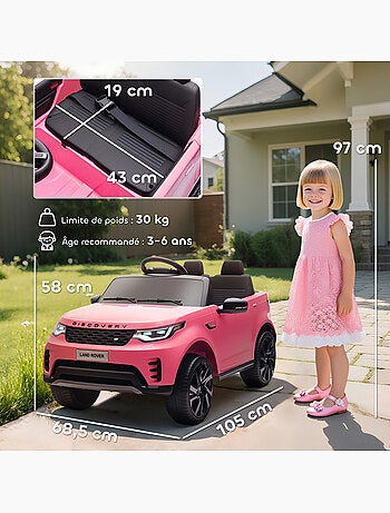 Voiture électrique enfant licence officielle Land Rover Discovery Sport