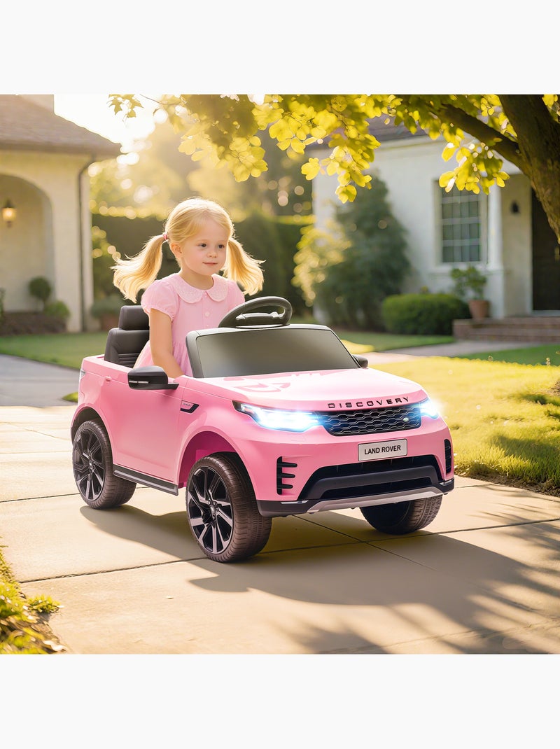 Voiture électrique enfant licence officielle Land Rover Discovery Sport Rose - Kiabi