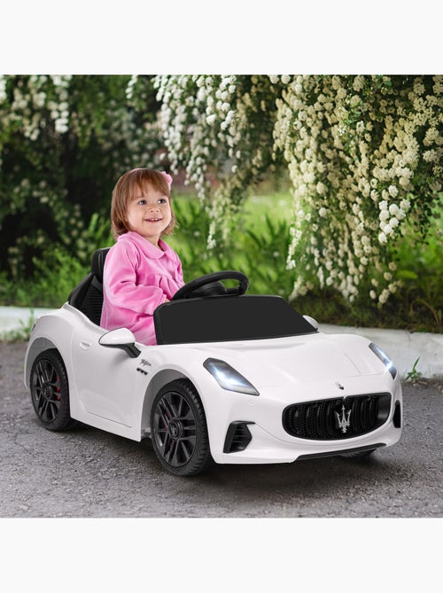 Voiture électrique enfant licence officielle maserati gran turismo folgore avec télécommande - Kiabi Voiture électrique enfant licence officielle maserati gran turismo folgore avec télécommande - Kiabi