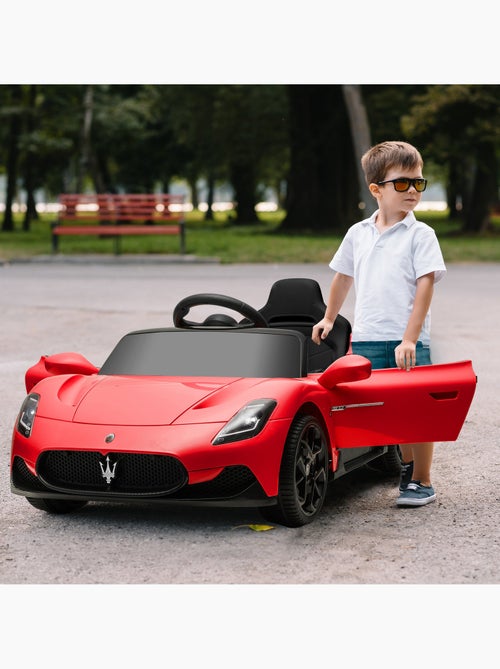 Voiture électrique enfant licence officielle maserati mc 20 cielo avec télécommande - Kiabi