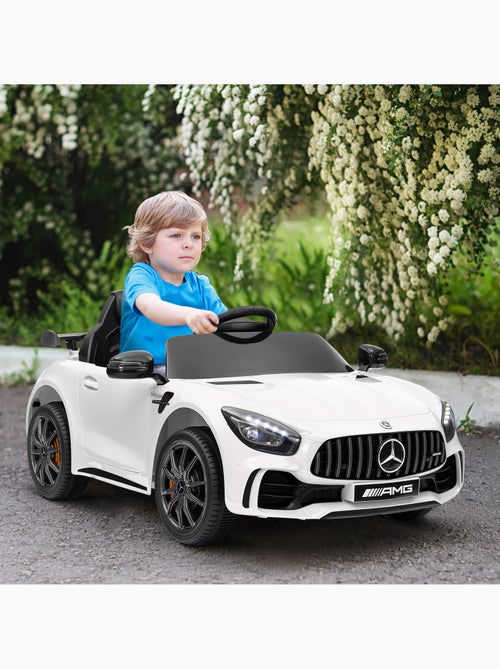 Voiture électrique enfant licence officielle mercedes-benz amg gtr - Kiabi