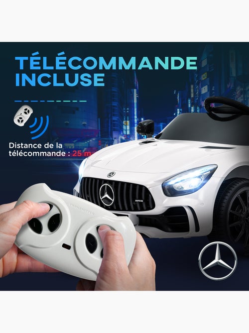 Voiture électrique enfant licence officielle mercedes-benz amg gtr - Kiabi