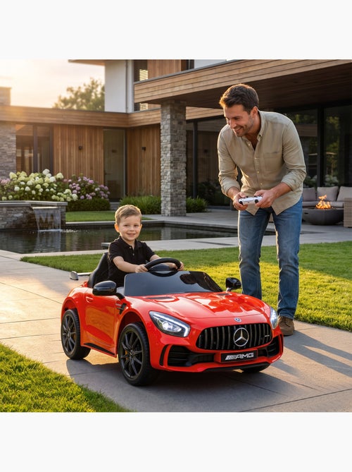 Voiture électrique enfant licence officielle mercedes-benz amg gtr - Kiabi