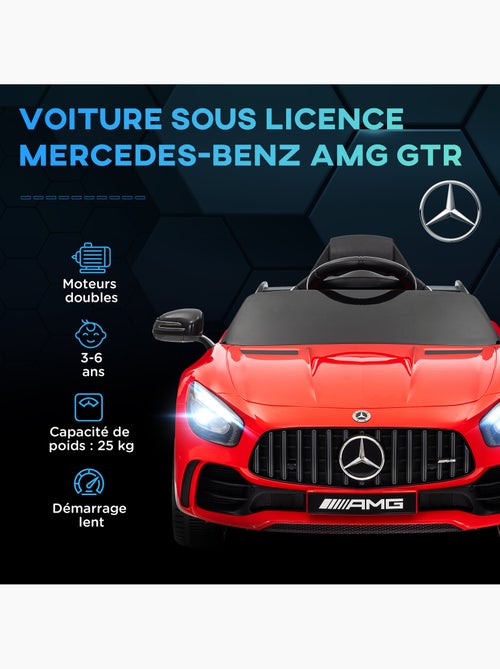 Voiture électrique enfant licence officielle mercedes-benz amg gtr - Kiabi