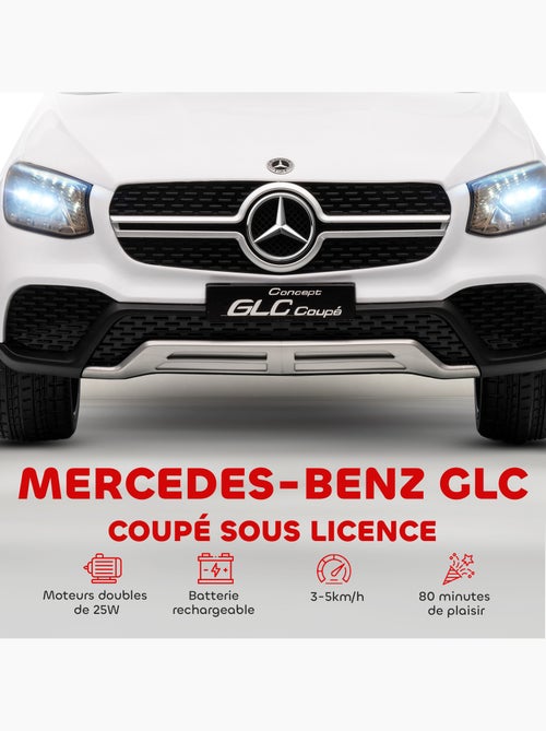 Voiture électrique enfant licence officielle mercedes-benz glc coupé - Kiabi