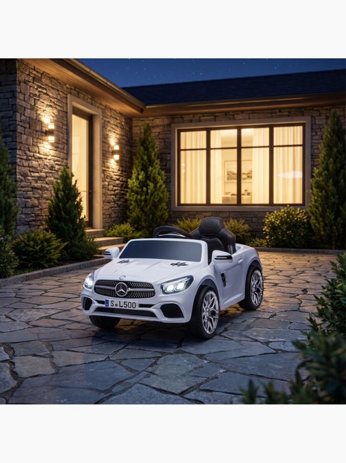 Voiture électrique enfant licence officielle mercedes-benz sl501 - Kiabi