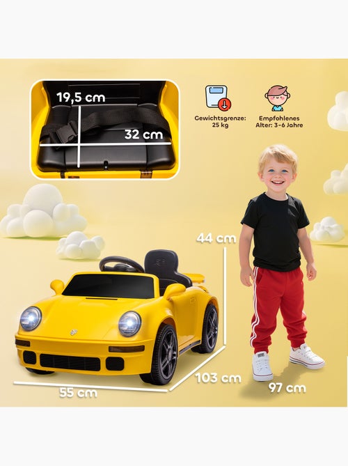 Voiture électrique enfant licence officielle ruf ctr 2018 - Kiabi