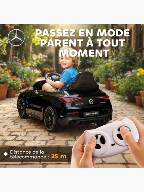 Voiture électrique enfant mercedes amg cle 53 12v 4km/h max. Télécommande - Kiabi