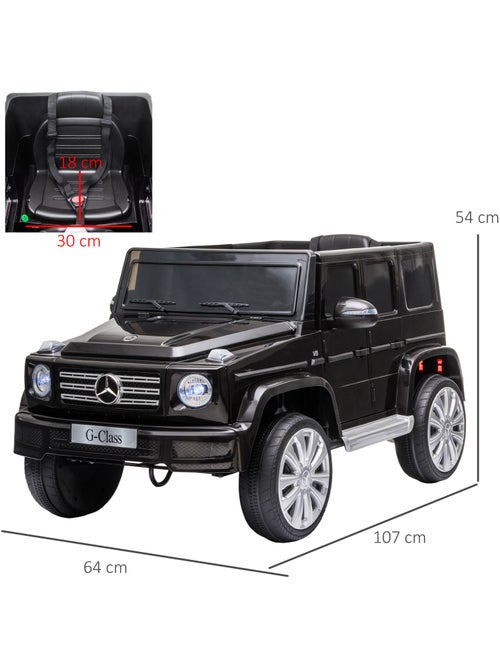 Voiture électrique enfant mercedes benz classe g avec télécommande - Kiabi