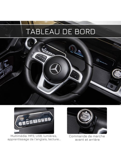 Voiture électrique enfant mercedes benz classe g avec télécommande - Kiabi