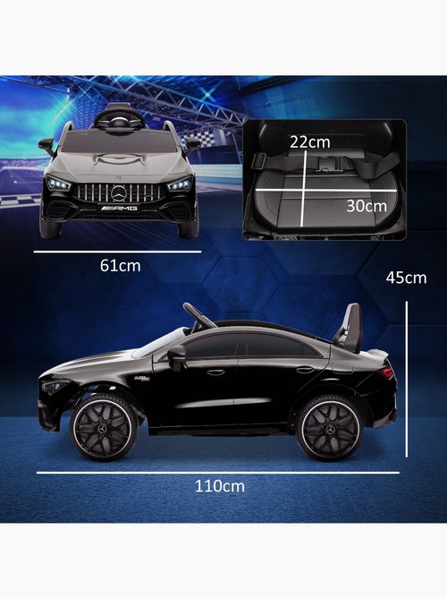 Voiture électrique enfant mercedes cla 45s amg - 12v, 2 moteurs, 5km/h max. Avec télécommande - Kiabi Voiture électrique enfant mercedes cla 45s amg - 12v, 2 moteurs, 5km/h max. Avec télécommande - Kiabi