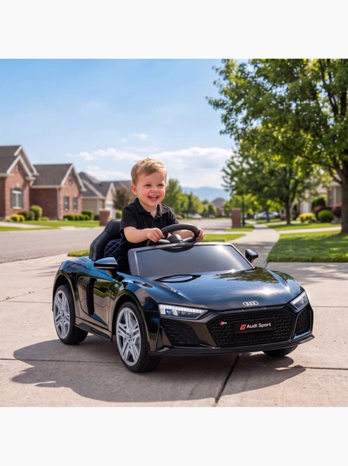 Voiture électrique enfant r8 spyder licence officielle télécommande - Kiabi