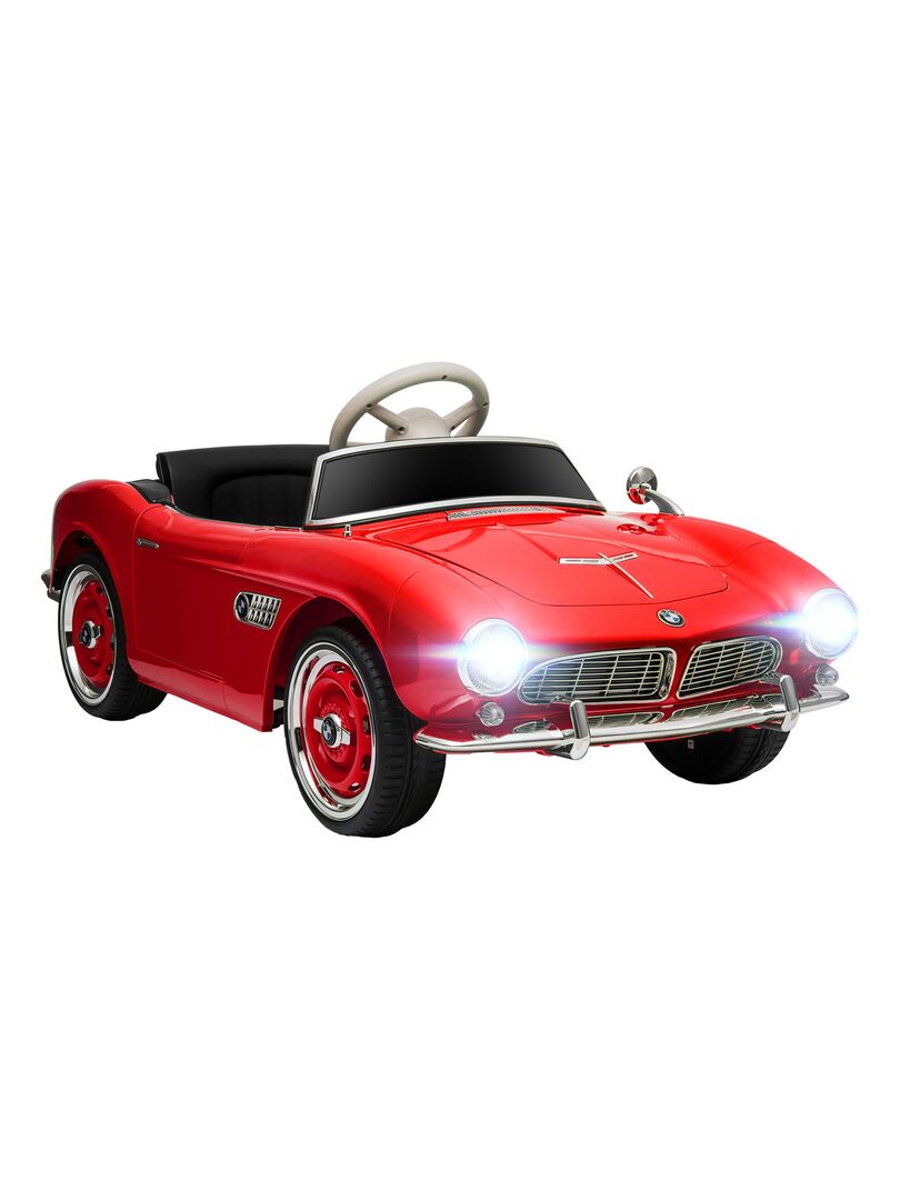 Voiture électrique enfant rétro BMW 507 V. max. 5 Km/h - Rouge - Kiabi ...