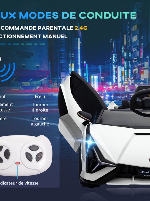 Voiture électrique enfant supercar - Kiabi