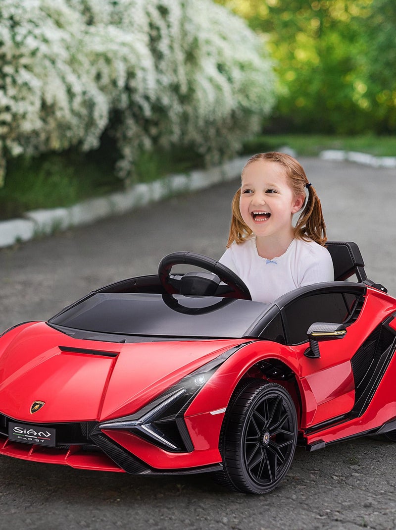 Voiture électrique enfant supercar Rouge - Kiabi