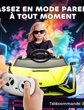 Voiture électrique enfant supercar