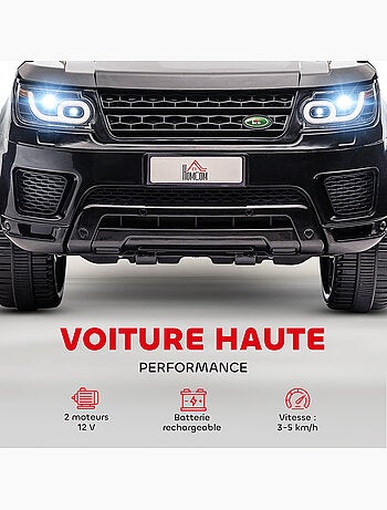 Voiture électrique enfant SUV 4X4 - 12V, 2 moteurs, 5Km/h max. avec télécommande