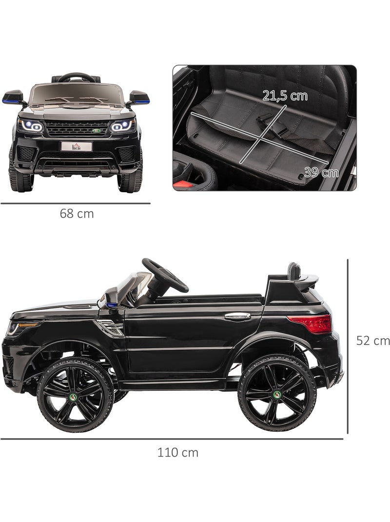 Voiture électrique enfant SUV 4X4, 12V Noir - Kiabi