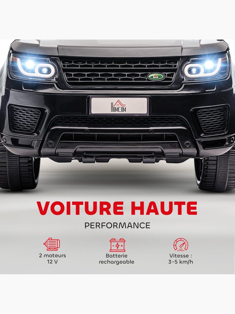 Voiture électrique enfant SUV 4X4, 12V Noir - Kiabi