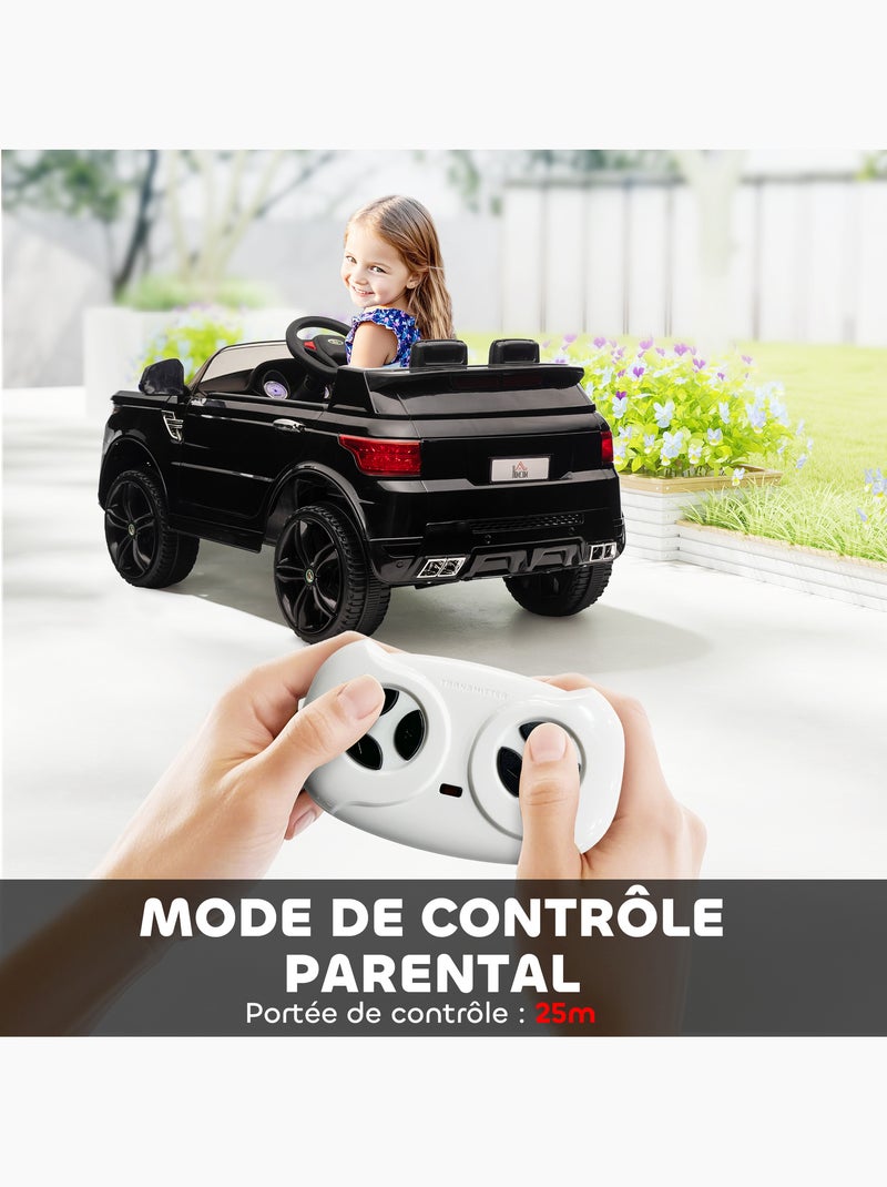 Voiture électrique enfant SUV 4X4, 12V Noir - Kiabi