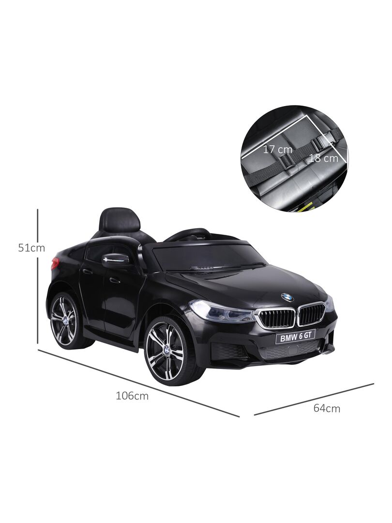 Voiture électrique enfant bmw i4 12v 5km/h max. Nombreux effets télécommande noir - Homcom