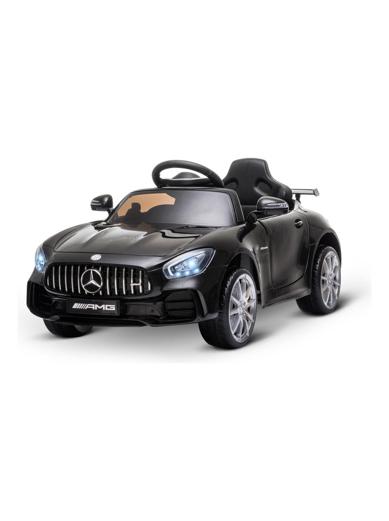 Voiture électrique enfants Mercedes-AMG GT R noir avec télécommande Noir - Kiabi