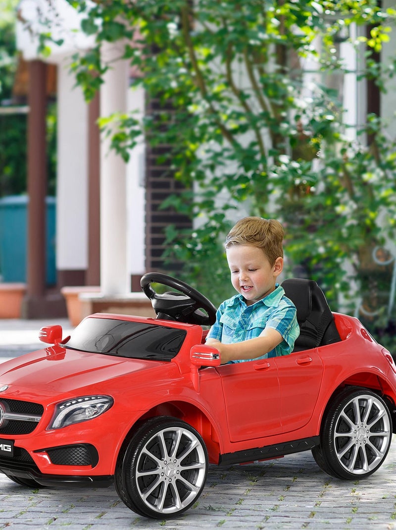 Voiture électrique enfants Mercedes GLA AMG Rouge - Kiabi