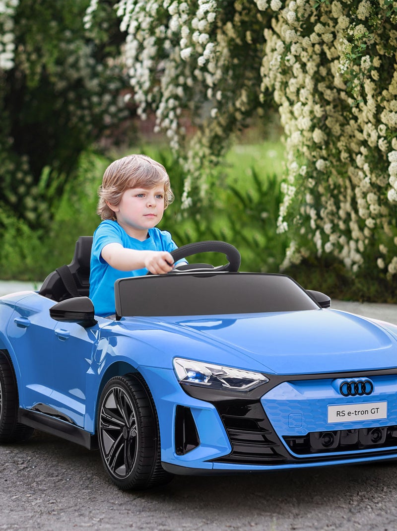 Voiture électrique pour enfant Audi RS Bleu Bleu - Kiabi