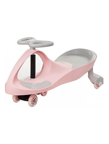 Voiture Enfant 120kg Max, Tourner le Guidon pour Avancer ou Tourner Trotteur Draisienne, Roues LED