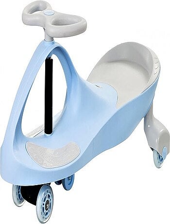 Voiture enfant, tourner le guidon pour avancer ou tourner trotteur draisienne 120kg max, roues led