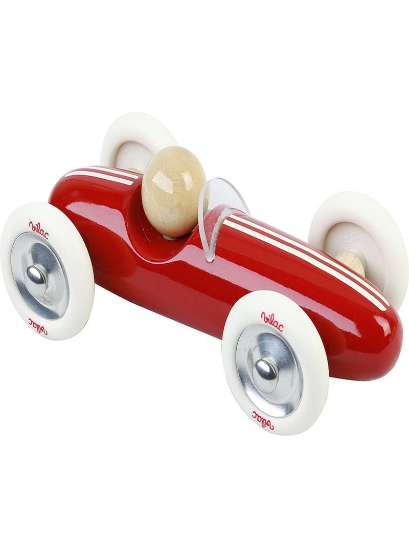 Voiture Grand Prix vintage MM Rouge - Kiabi